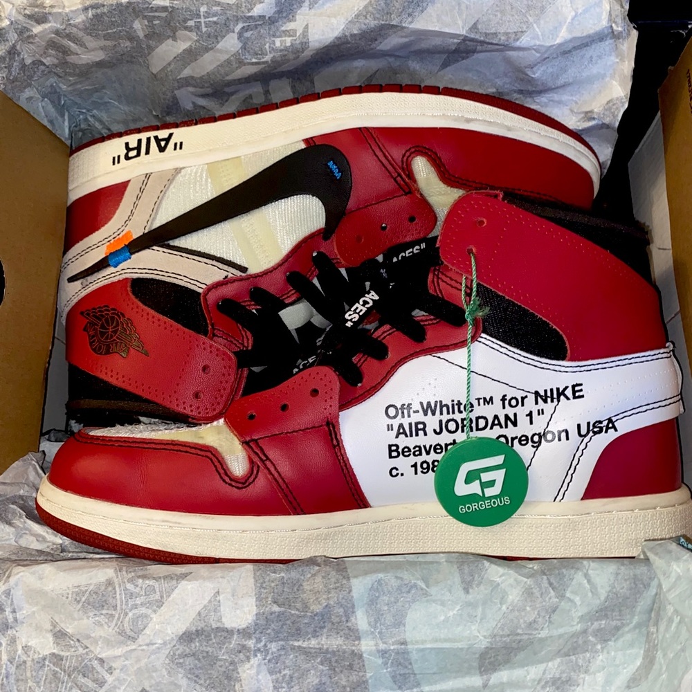 Off White-Nike Air Jordan 1’s